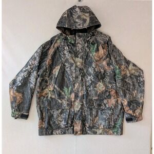 BROWNING Mossy Oak Breakup Camo Men's Gore-Tex Hydro Fleece Hunting Jacket Large